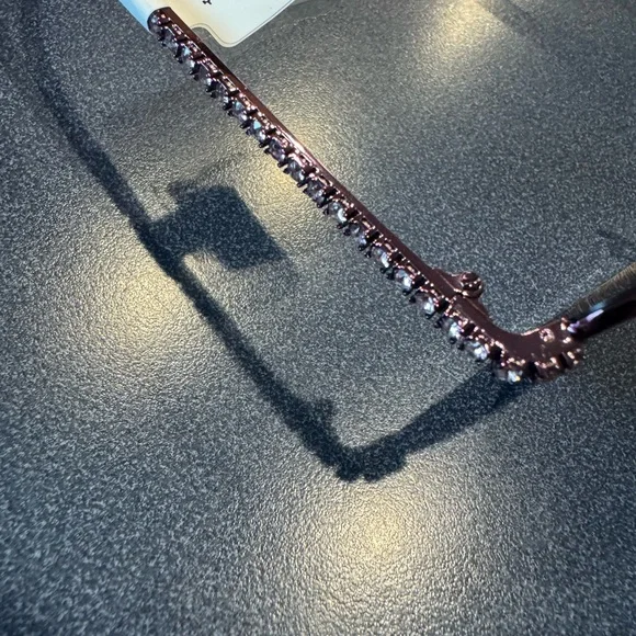 56mm Swarovski crystal oval sunglasses - Picture 3 of 6